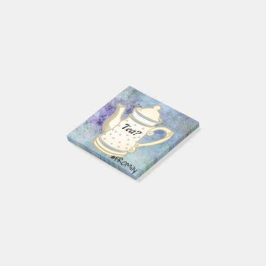 Tea? #FROMily Van Fandom Liu Diner Design Post-it® Notes (Schuin)