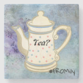 Tea? #FROMily Van Fandom Liu Diner Design Stenen Onderzetter (Voorkant)