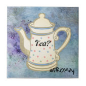 Tea? #FROMily Van Fandom Liu Diner Design Tegeltje (Voorkant)