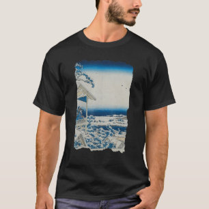 Tea House in Koishikawa Hokusai Retro Japa T-shirt