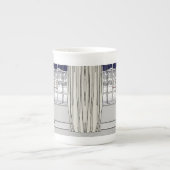 Tea in een Snowstorm Bone China Mok (Voorkant)
