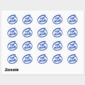 Tea Inside Ronde Sticker (Vel)