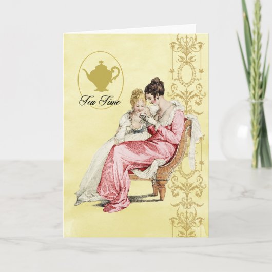 Tea Kaart (Voorkant)