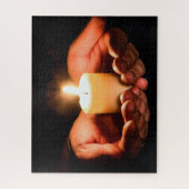 Tea Light Holiday Legpuzzel (Verticaal)