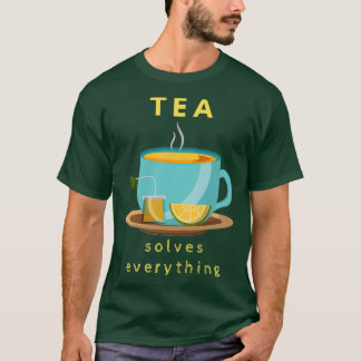 Tea lost alles op 72 t-shirt