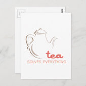 Tea lost alles op briefkaart (Voorkant / Achterkant)