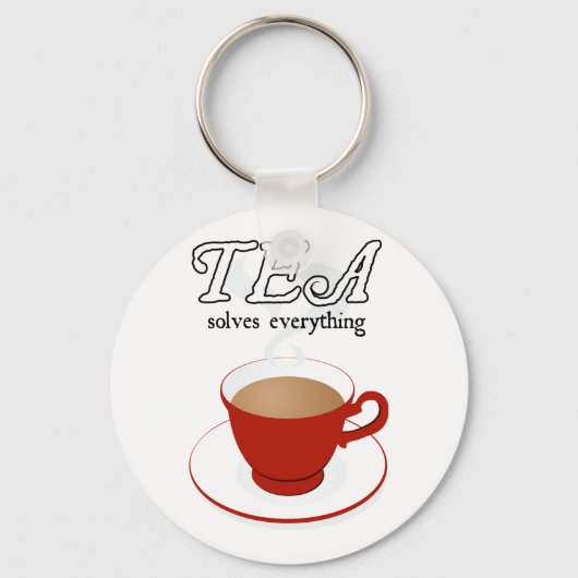 Tea lost alles op sleutelhanger (Voorkant)