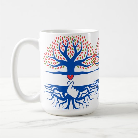 Tea love cup koffiemok (Links)