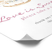 Tea Love Is Sweet Poster (Coin)