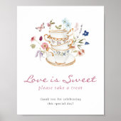 Tea Love Is Sweet Poster (Devant)