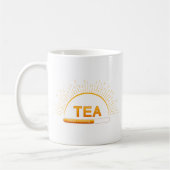 Tea Lover Good Morning Red Mug (Gauche)
