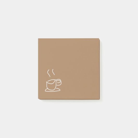 Tea Lovers Coffee Lovers modern simpel Post-it® Notes (Voorkant)