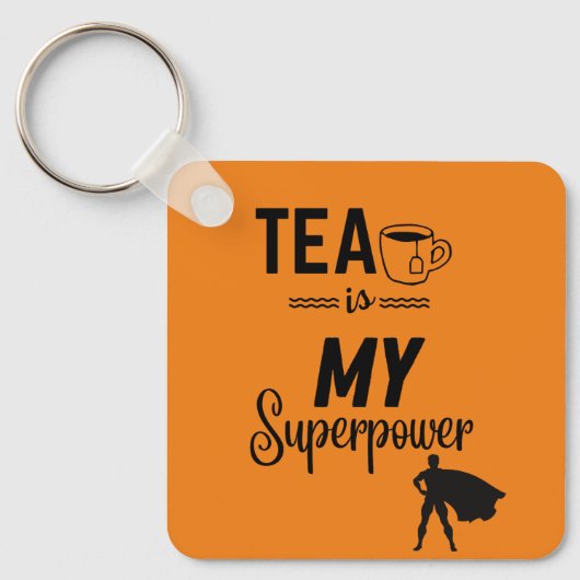 Tea Lovers Sleutelhanger (Voorkant)
