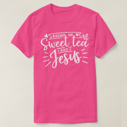 TEA LOVERS TEA design SCHAKELEN TEA EN JESUS-afbee T-shirt (Design voorkant)