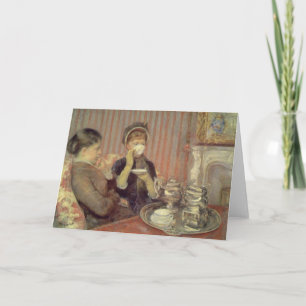 Tea, Mary Cassatt Kaart