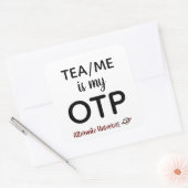 Tea/Me est mon autocollant OTP (Enveloppe)