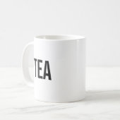 Tea minimalist mug koffiemok (Voorkant links)