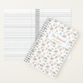 Tea Motif Feminine Carnet Journal journal (À l'intérieur)