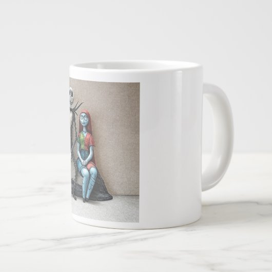 Tea mug  extra grote beker (Voorkant rechts)