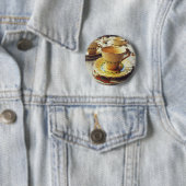 Tea O'Clock Ronde Button 5,7 Cm (In situ)