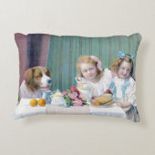  Tea-partij Accent Kussen (Achterkant)