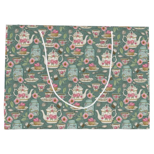  Tea-partij Groot Cadeauzakje (Achterkant)