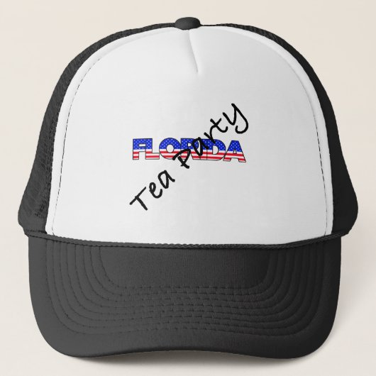TEA PARTIJ VOOR FLORIDA TRUCKER PET (Voorkant)