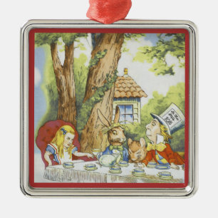 Tea Party 1 Metalen Ornament