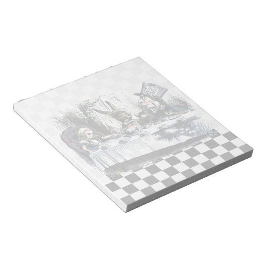 Tea Party 2 Notitieblok (Schuin)