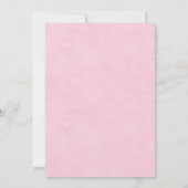 Tea Party à thème anniversaire invitation (Dos)