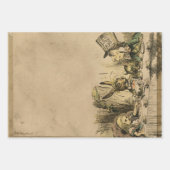  Tea Party Alice in Wonderland Inpakpapier Vel (Voorkant 3)
