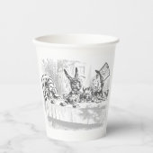 Tea Party Alice in Wonderland Papieren beker (Voorkant)