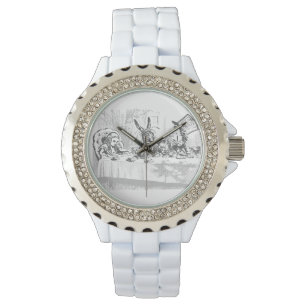 Tea Party  Alice in Wonderland Watch Horloge