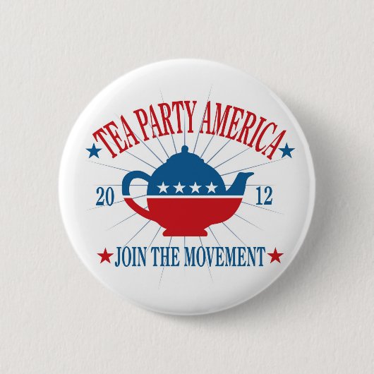Tea Party America Button (Voorkant)
