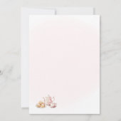 Tea Party Anniversaire Fête Invitation Afternoon T (Dos)