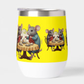 Tea Party avec souris illustrée sur Mug (Droite)