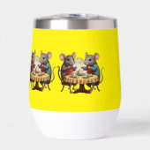 Tea Party avec souris illustrée sur Mug (Avant)