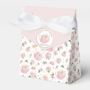 Tea Party Baby shower Favoriet Cadeaubox Bedankdoosjes