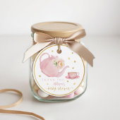 Tea Party Baby shower Favoriet Dank u Labels