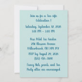 Tea Party Birthday Invitation (Dos)