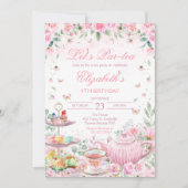 Tea Party Birthday Kaart (Voorkant)