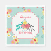 Tea Party Birthday Servet (Voorkant)