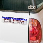Tea Party Brewing Bumpersticker (Op Truck)