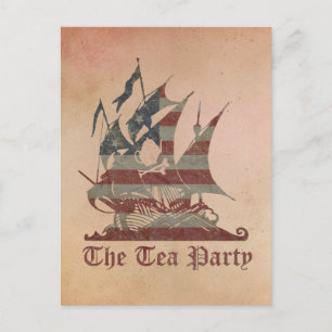 Tea Party Briefkaart
