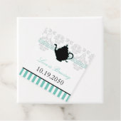 Tea Party bruiloft gunst Labels (In situ)