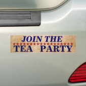 Tea Party Bumpersticker (Op auto)