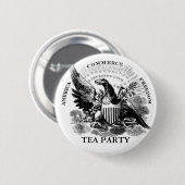 TEA PARTY BUTTON (Voorkant /achterkant)