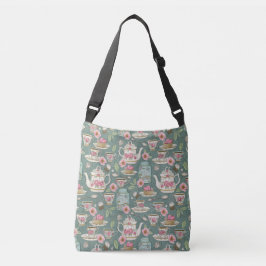  Tea Party Crossbody Bag Crossbody Tas