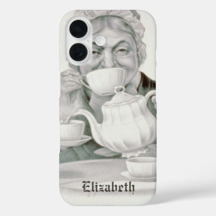  Tea Party, een bekertje dat veel goeder is iPhone 16 Hoesje