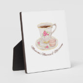 Tea Party Elegant Vrijgezellenfeest Bachelorette Fotoplaat (Voorkant)